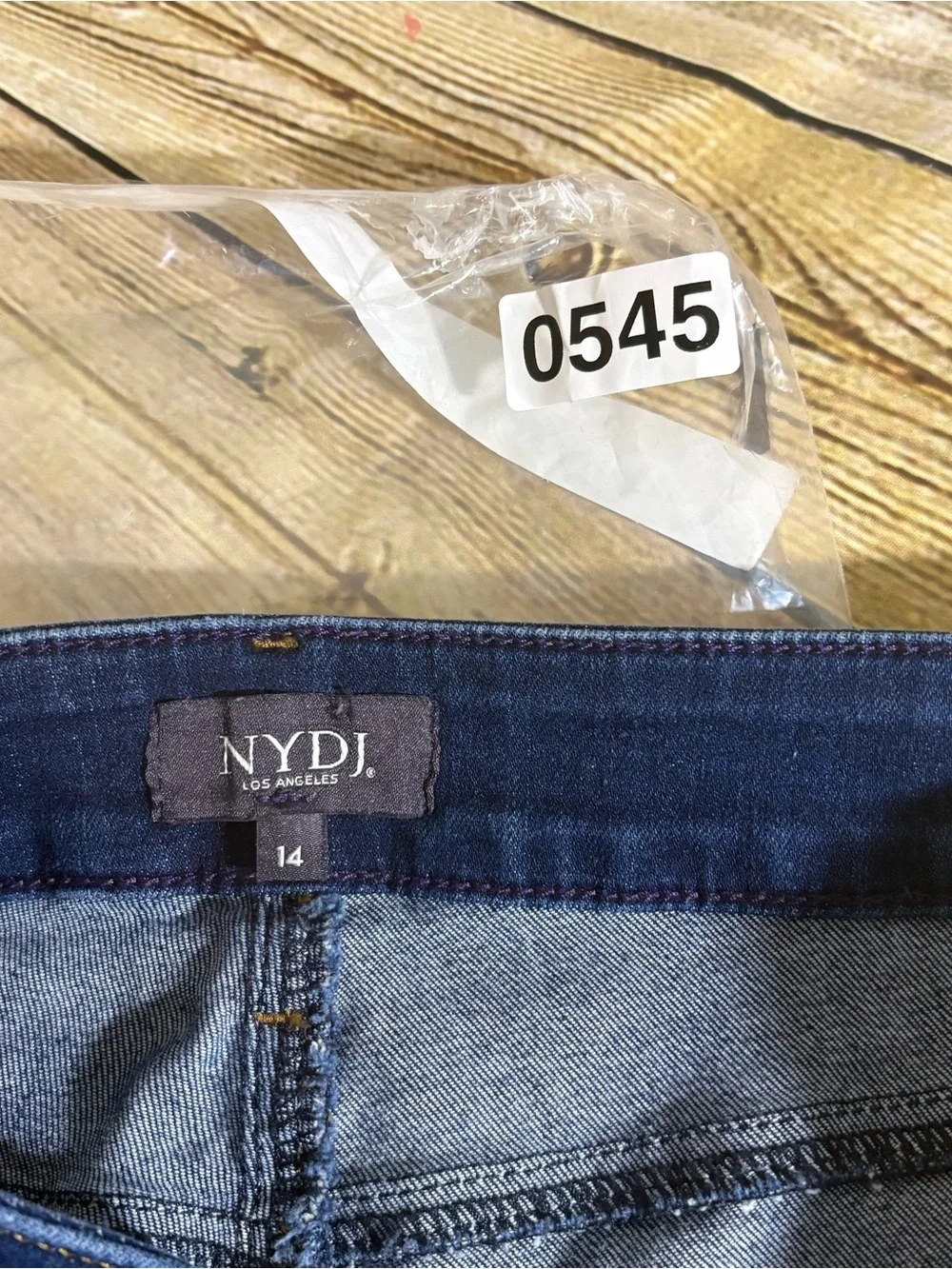 NYDJ Jeans Women’s 14 Blue Barbara Bootcut